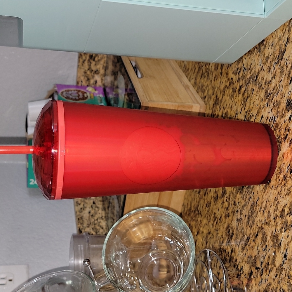 STARBUCKS Dome Heart Tumbler